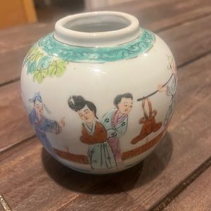 Antique tea jar